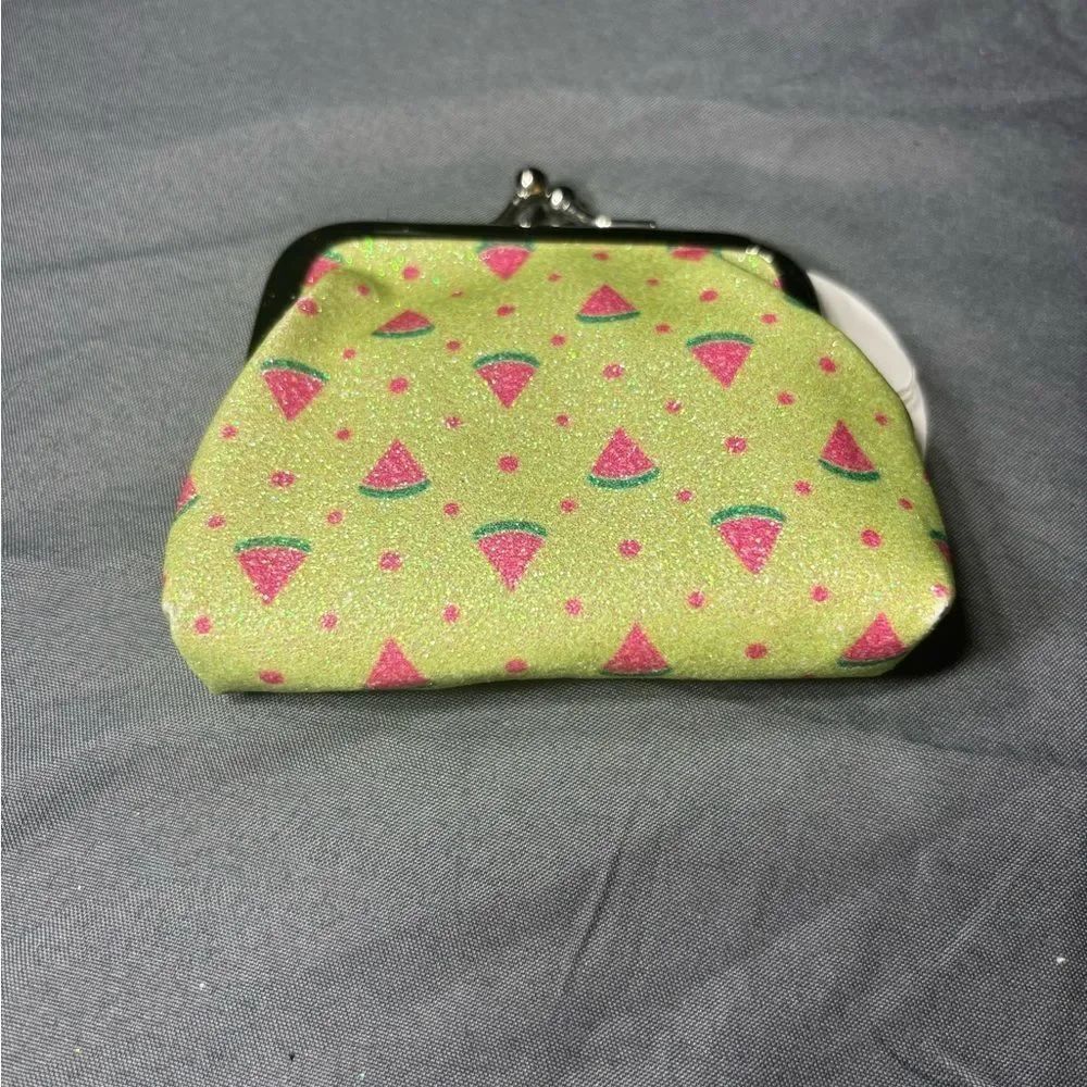 New Watermelon Coin Purse Kisslock NWT